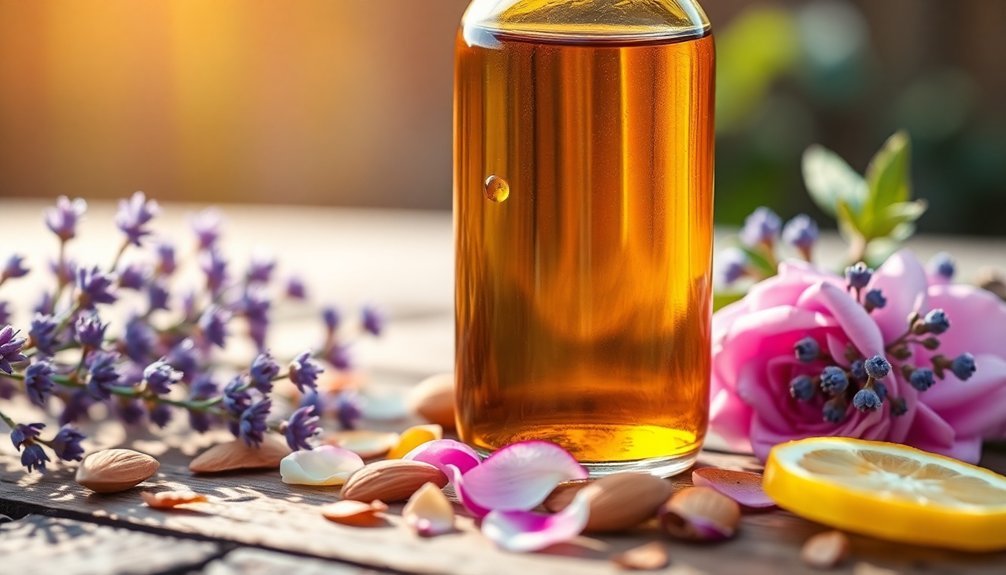 almond oil enhances fragrances