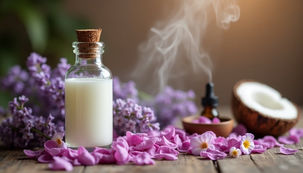 enhancing fragrances with coconut oil