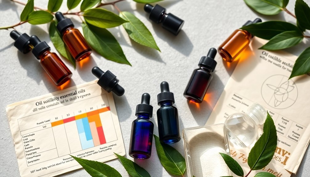 essential oil solubilizer ratios