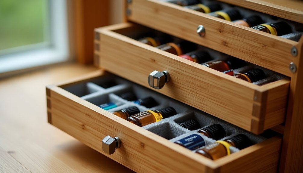 essential oil storage solutions