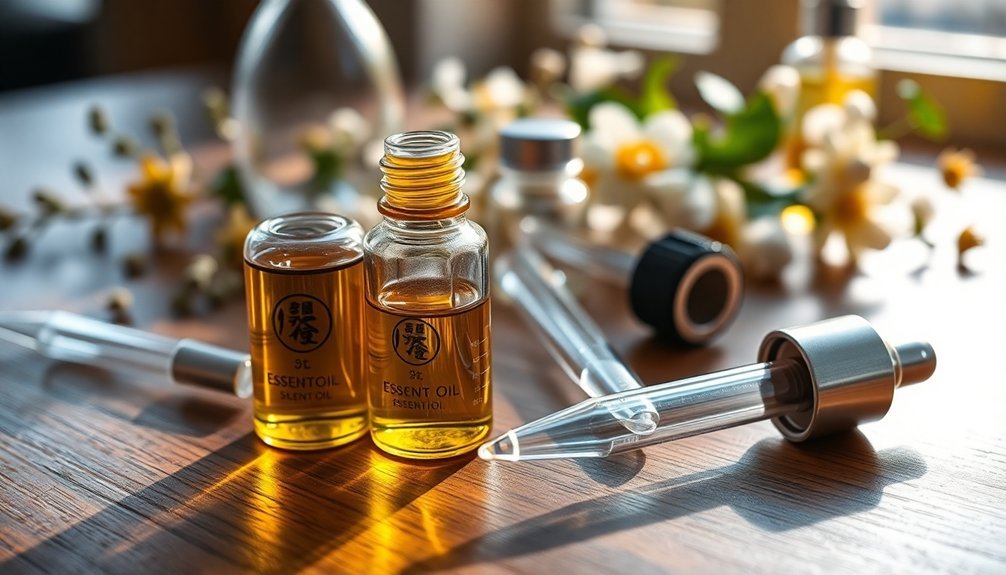 fragrance and base oil ratios