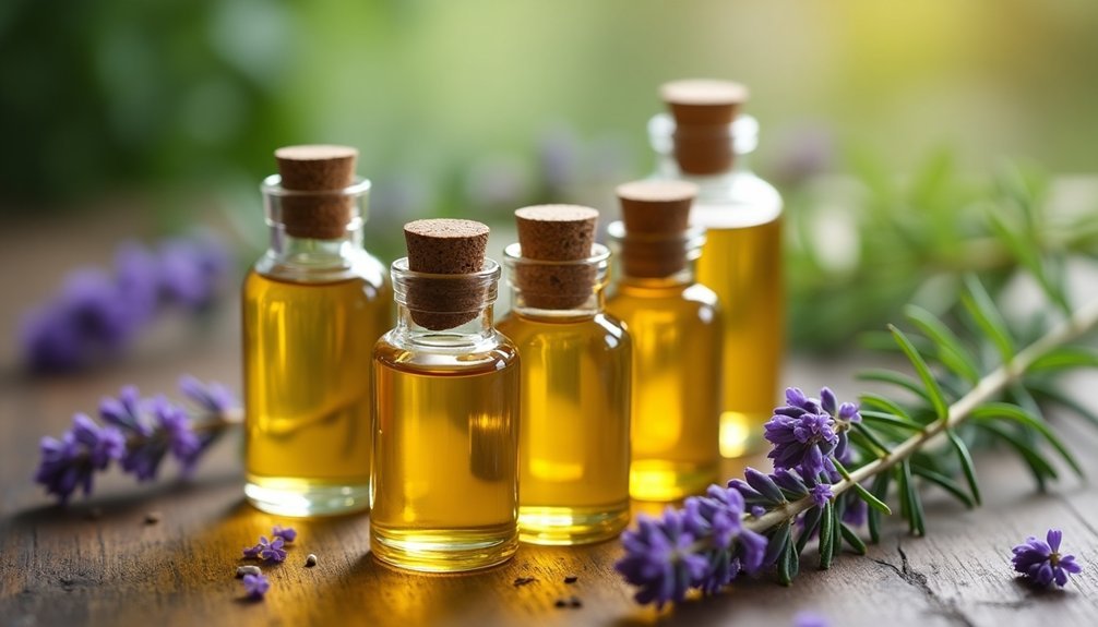 quick absorbing oils for perfume