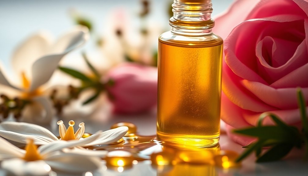 skin oil fragrance interaction