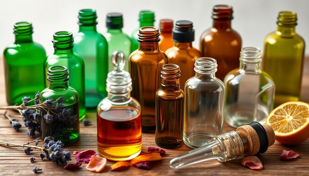 affordable glass storage bottles
