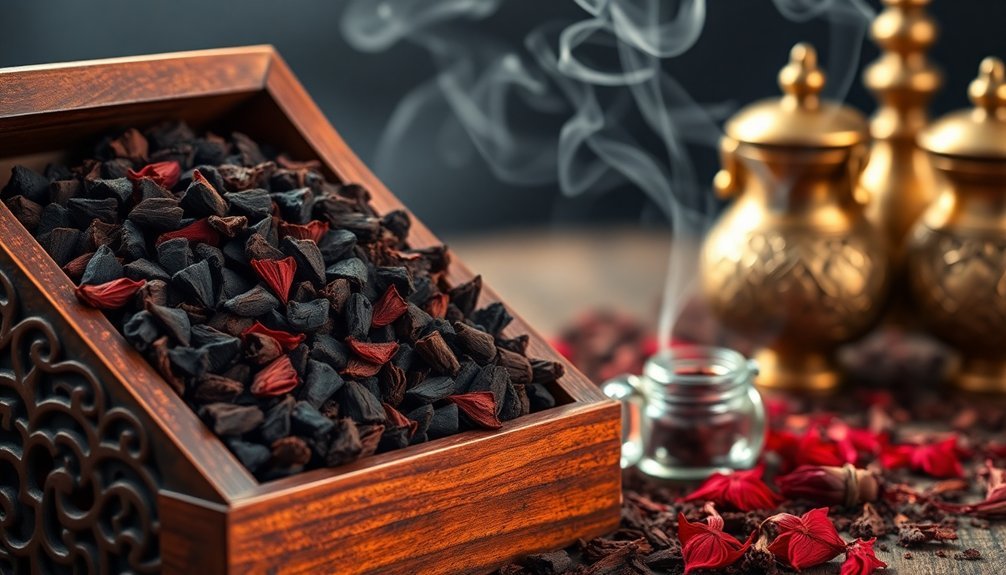 agarwood saffron fragrance blend