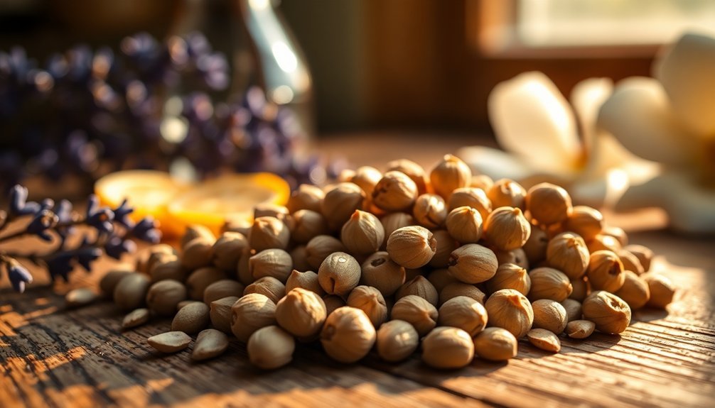 ambrette seeds fragrant essence