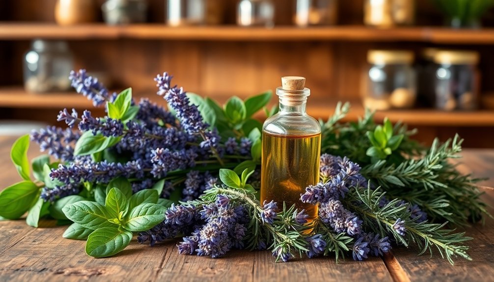 antifungal herbs in perfumes