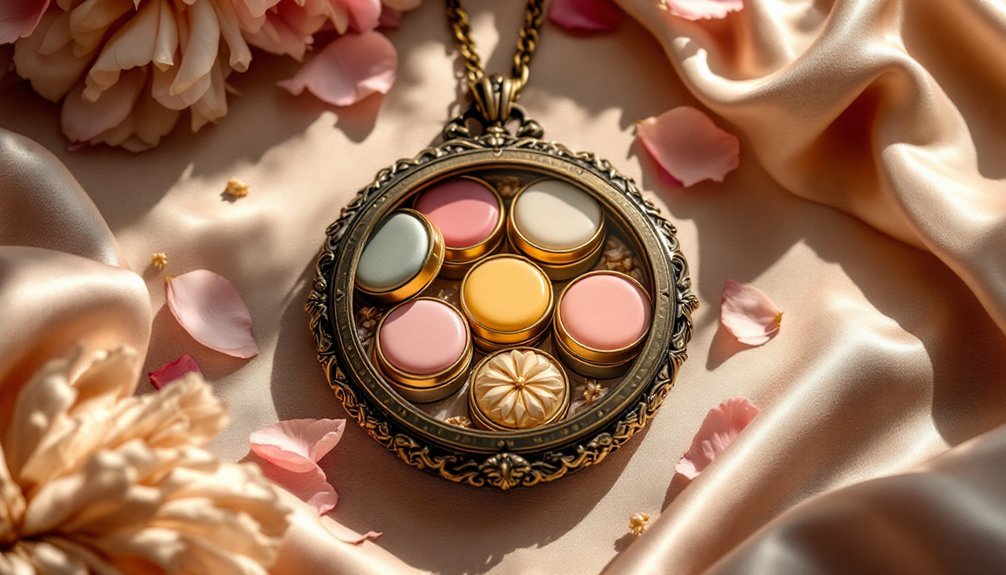 antique locket solid perfumes