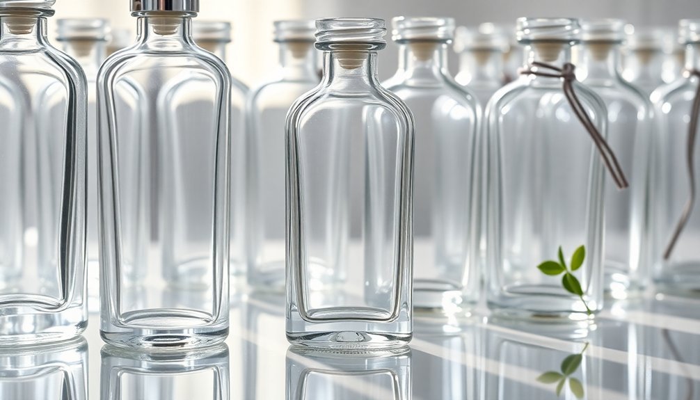 assessing new fragrance bottles
