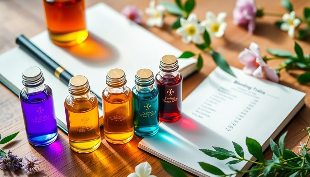 balanced fragrance blending ratios