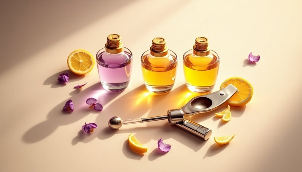 balanced perfume note formulas
