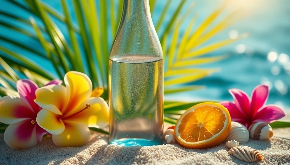 beach inspired fragrance components