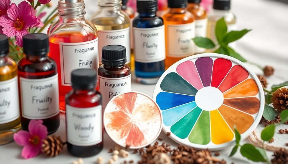 blended scents from families