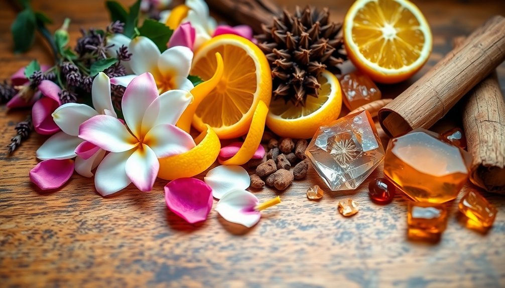 blending aromatic heart notes