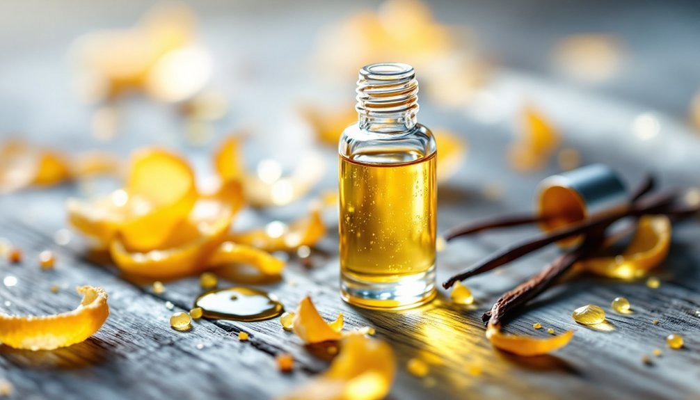 blending vanilla citrus perfume