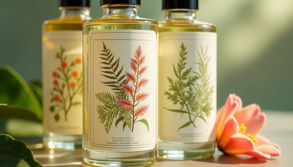 botanical elements for labels