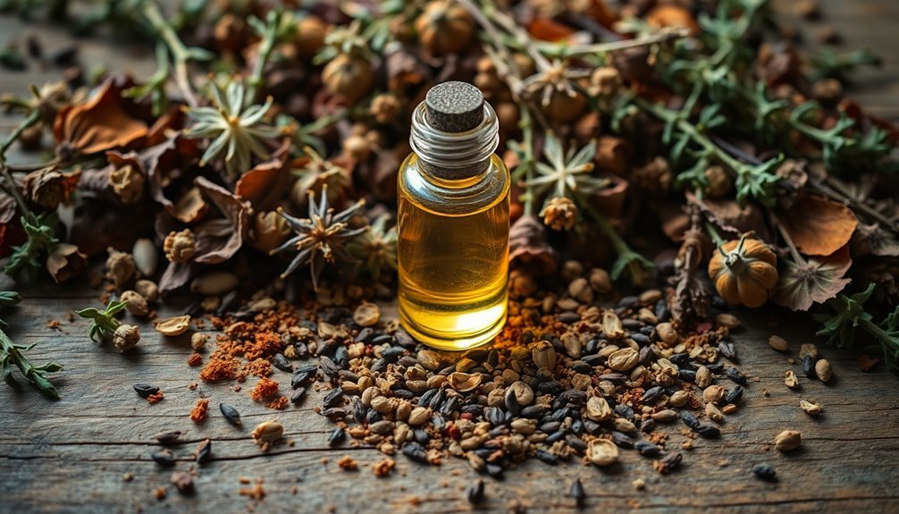 botanical musk base creation