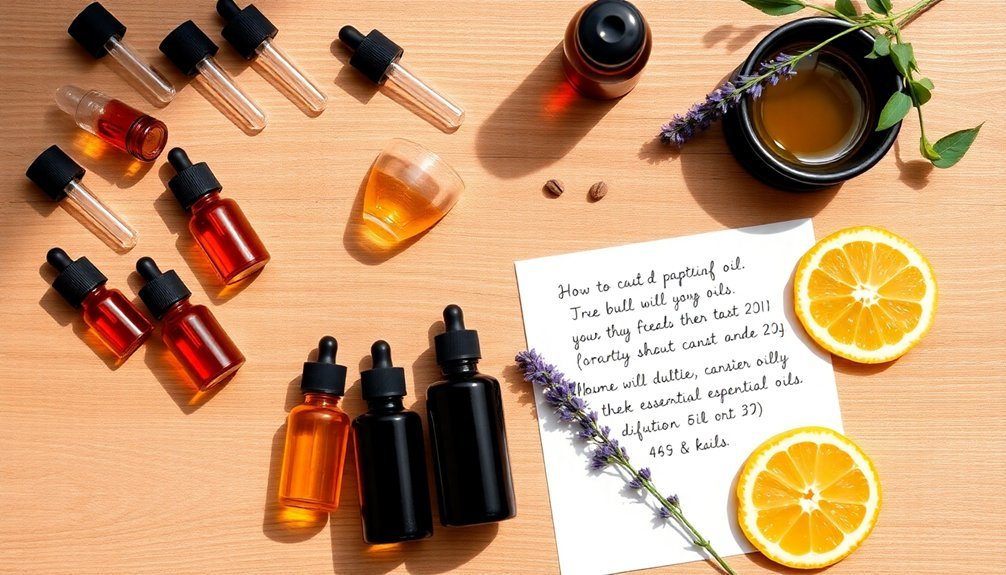 carrier oil blending guide