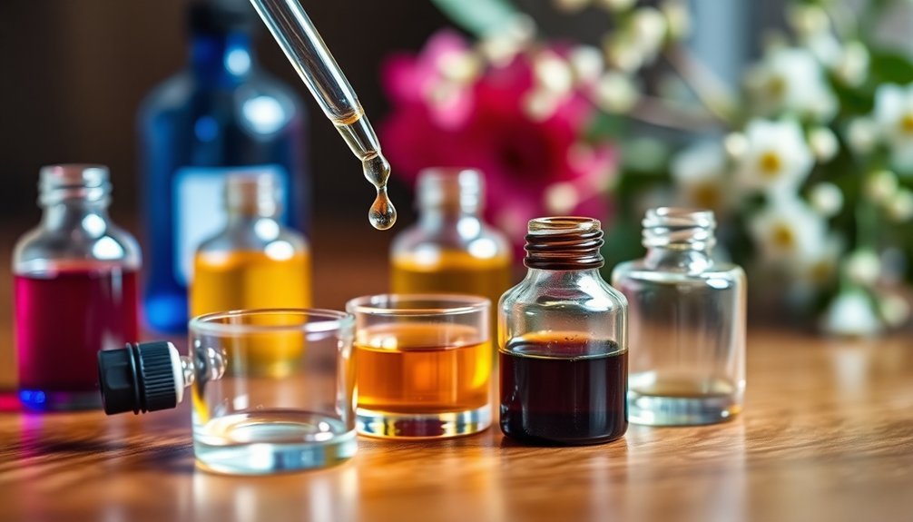 carrier oil mixing techniques