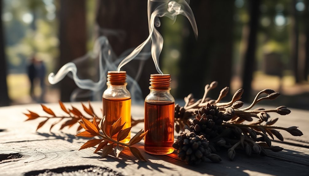 cedar and patchouli blend