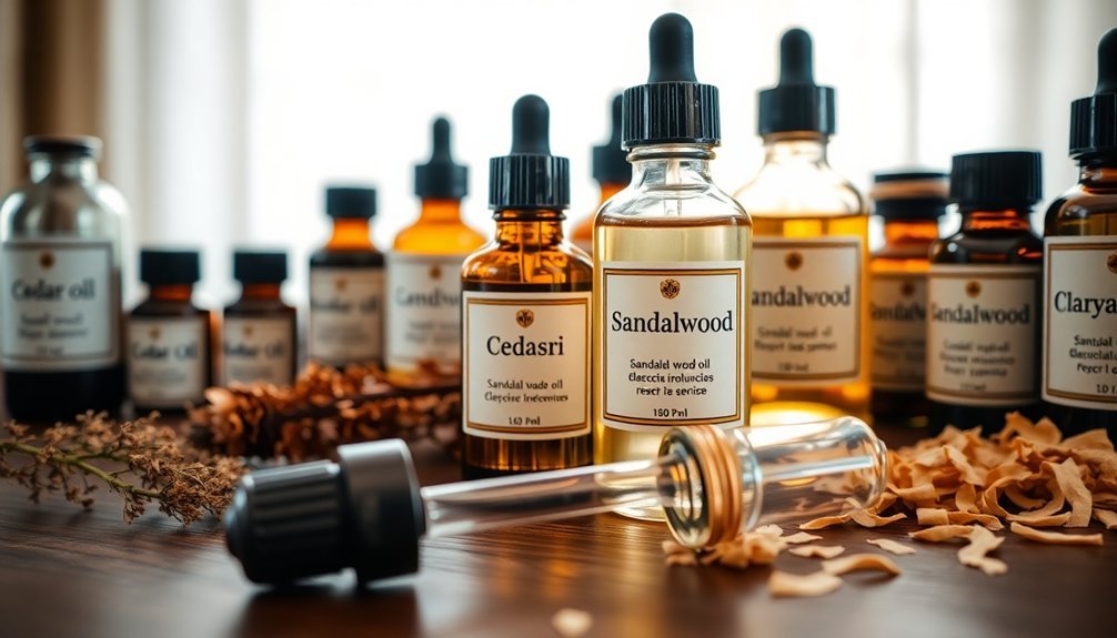 cedar sandalwood fragrance formula blend