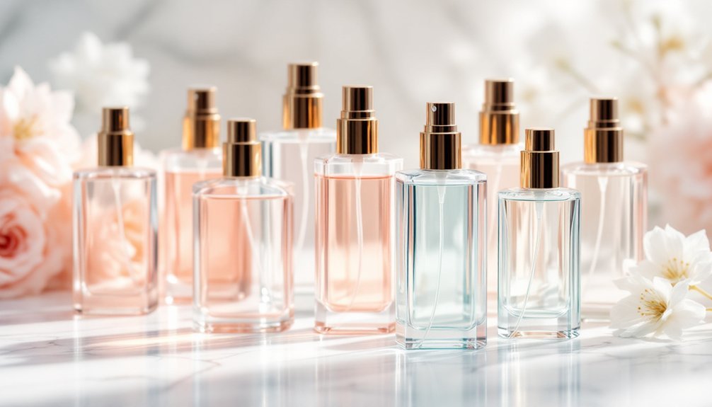 Clean Perfume Spray Bottles Without Chemical Residue