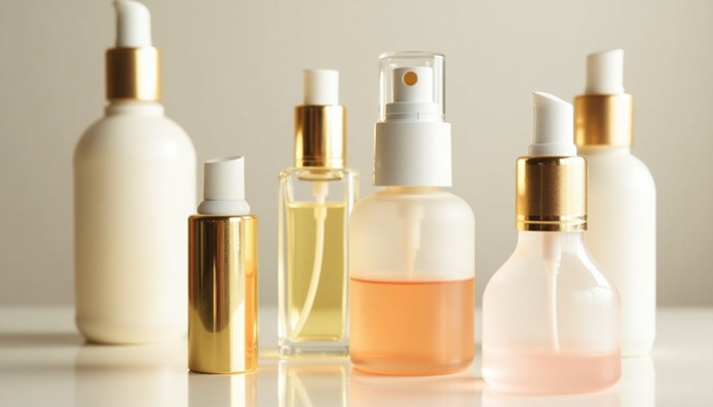 choosing suitable spray containers