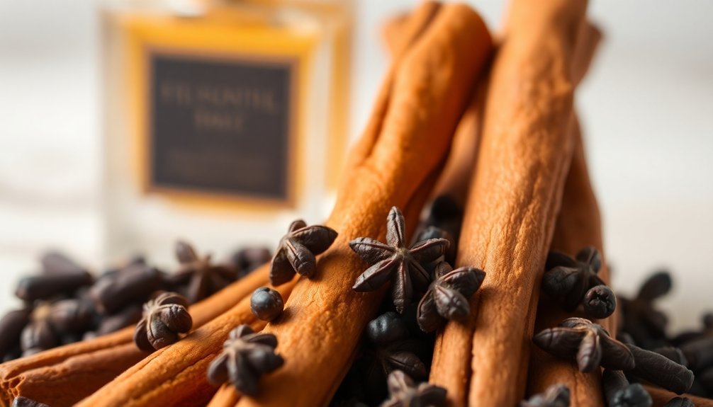 cinnamon and clove heart notes