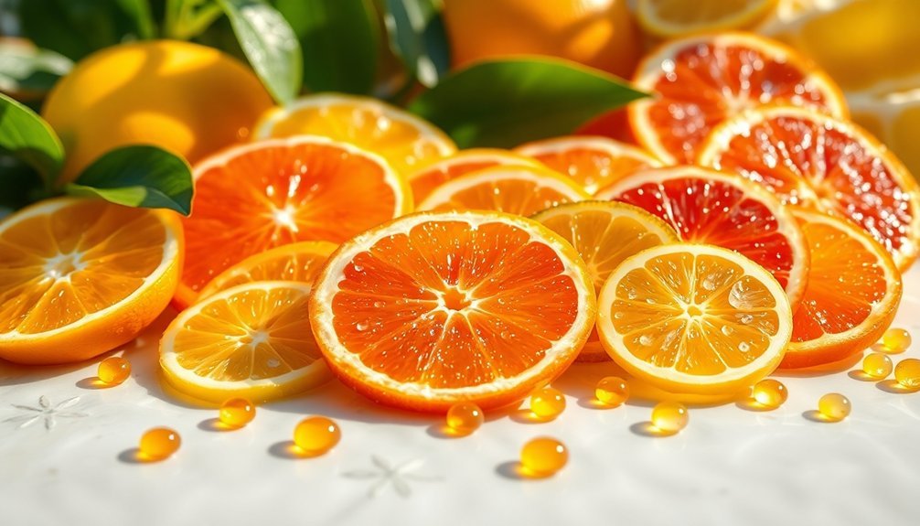 citrus and amber blend