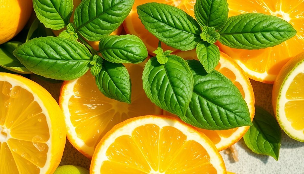 citrus and herbal harmony