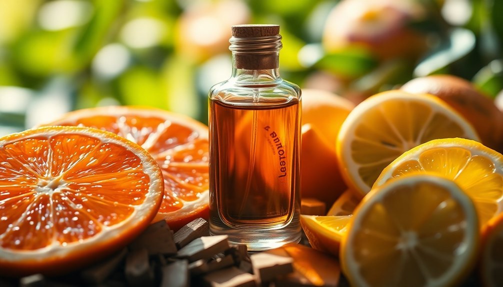 citrus and oud blend