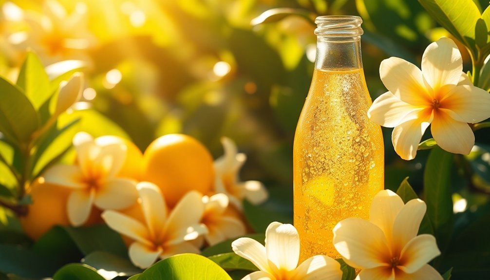 citrus floral summer getaway