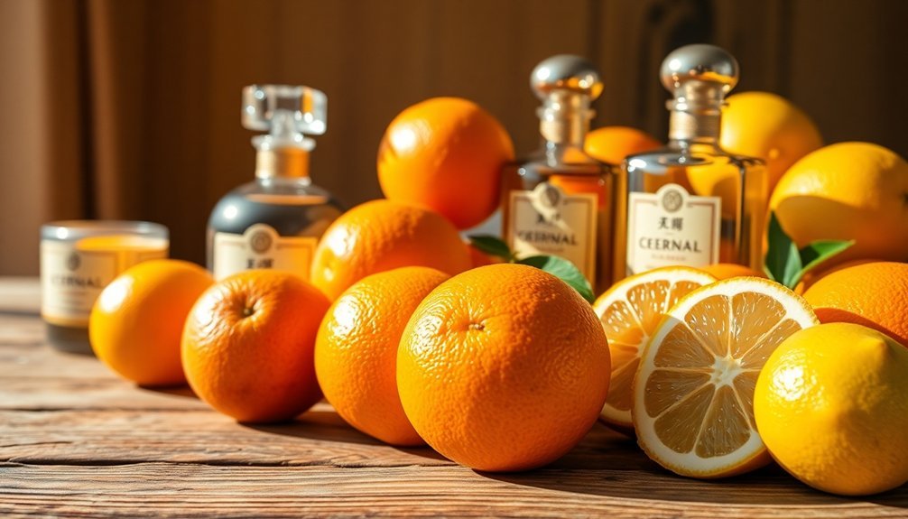 citrus infused oriental fragrances