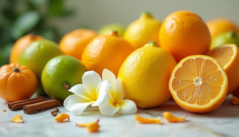 citrus notes for oriental blends
