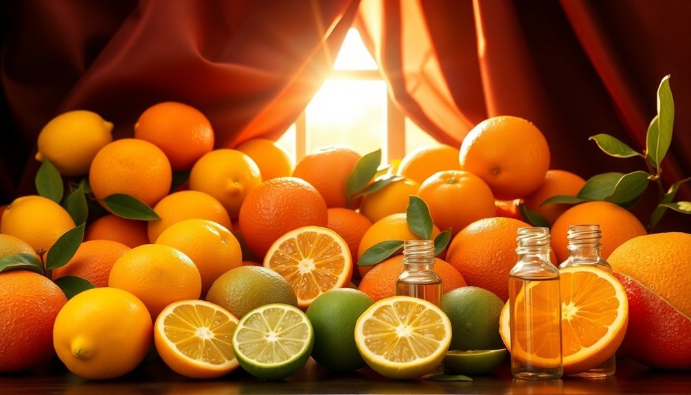 citrus notes in perfumery