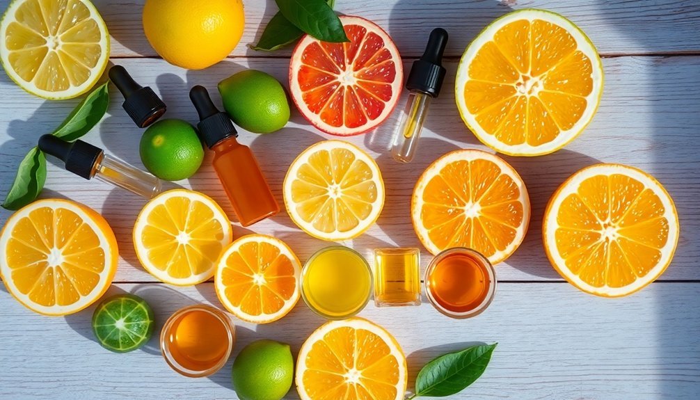 citrus oil blending ratios