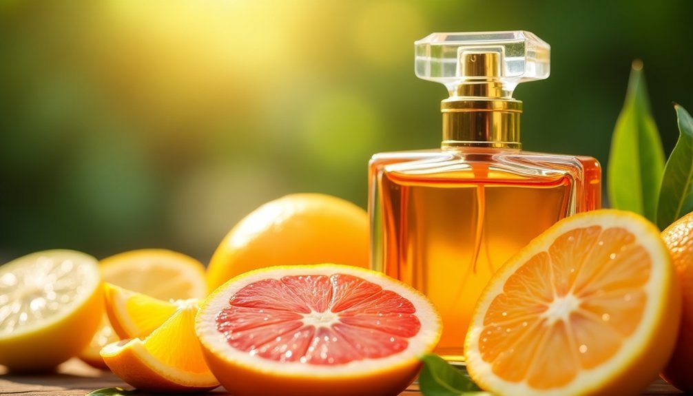 citrus oils complement amber