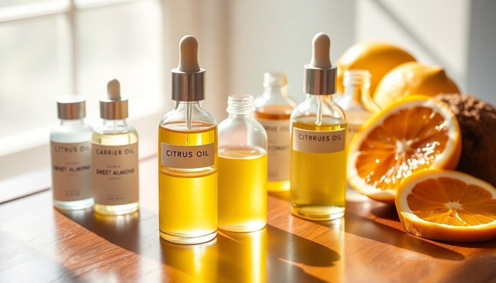citrus perfume carrier oils
