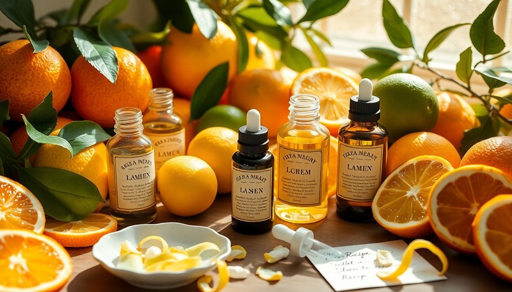 citrus scent profile creation