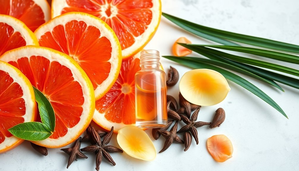 citrus spice fragrance blend