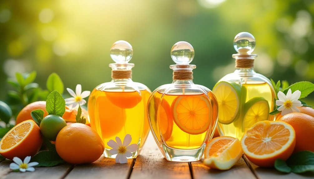 citrus summer perfume blends