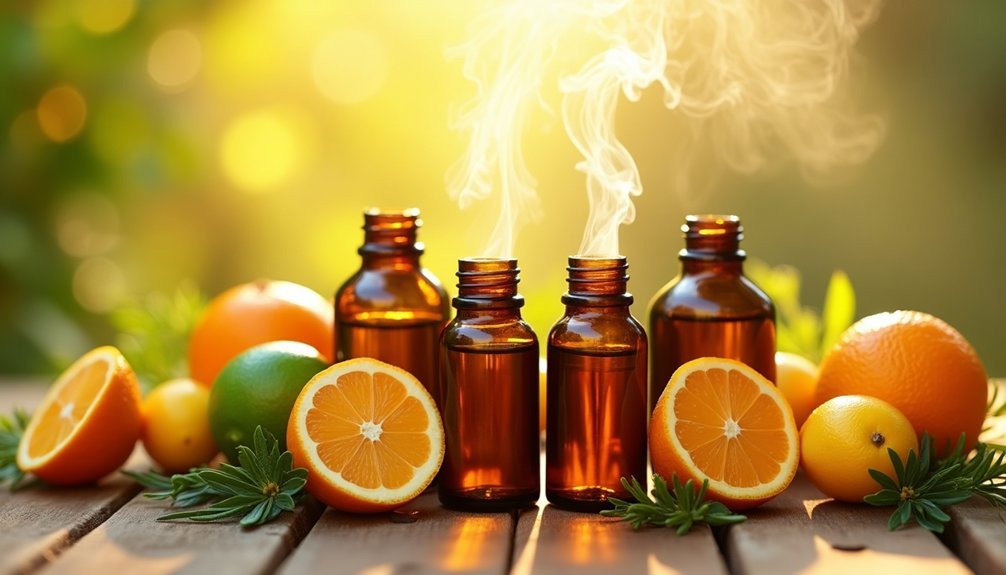 citrus wood perfume oil blends