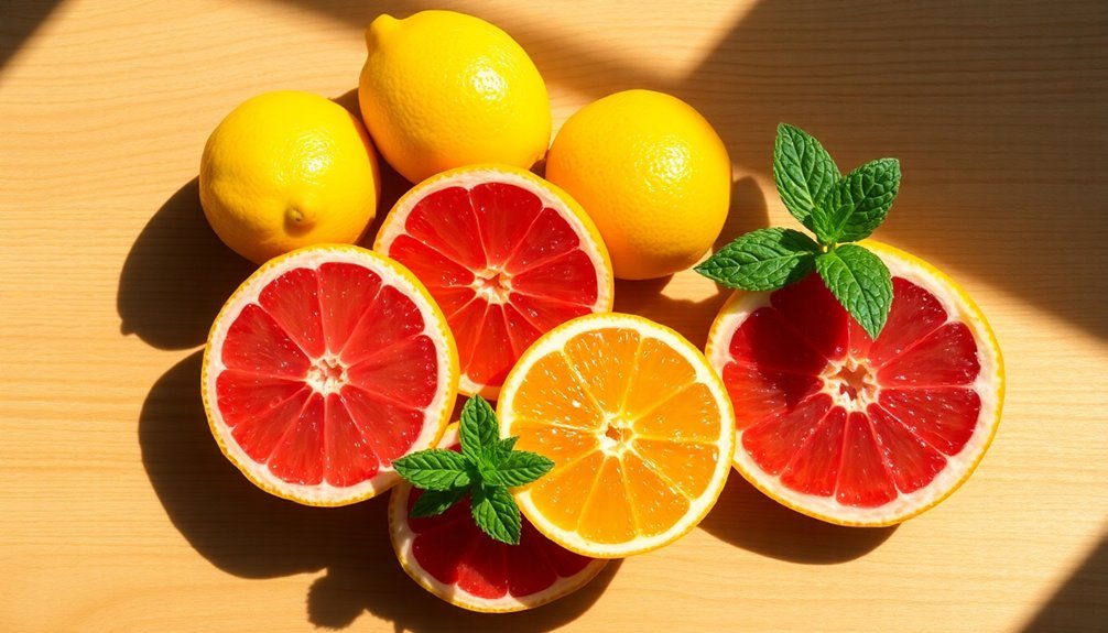 citrusy flavors lemon bergamot
