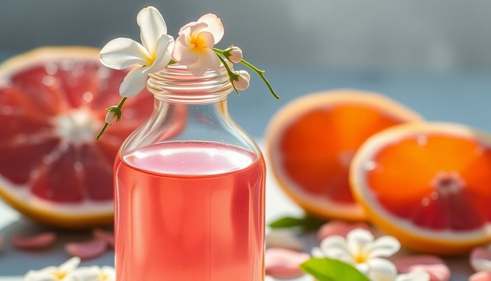 citrusy floral fragrance blend