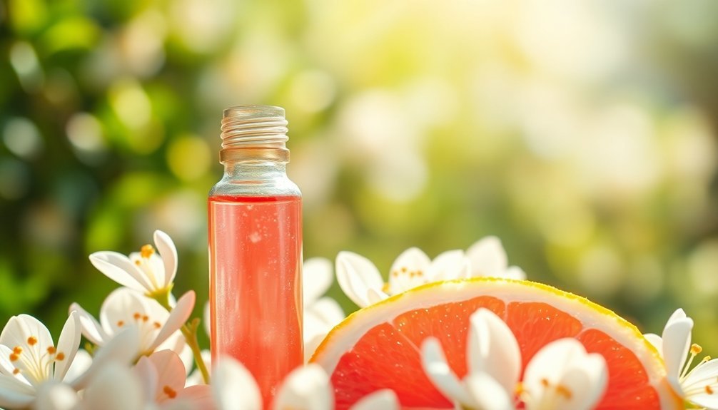 citrusy floral scent blend
