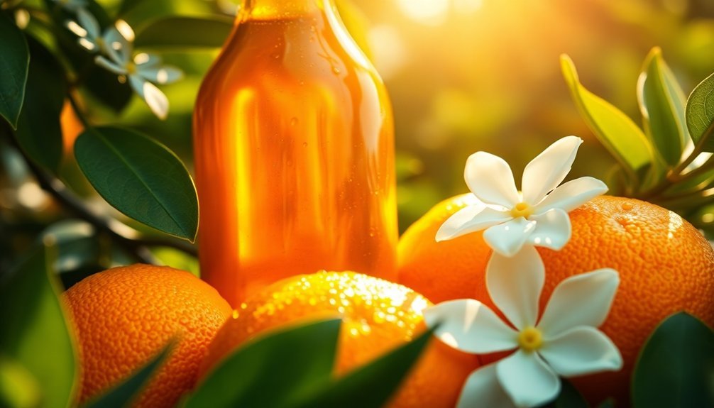 citrusy floral summer fragrance