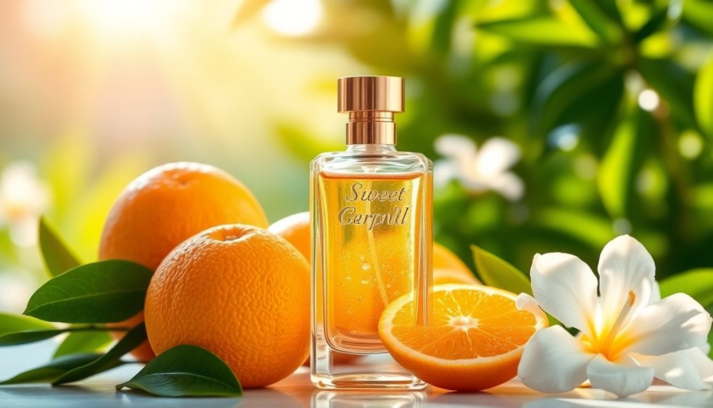 citrusy summer fragrance blend
