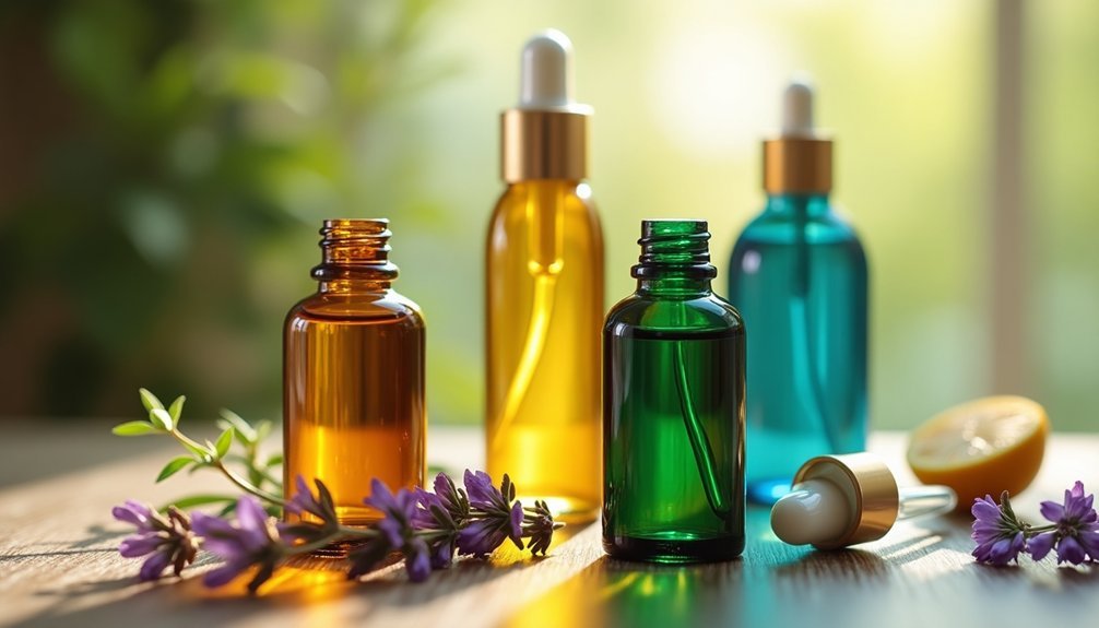 classic essential oil containers