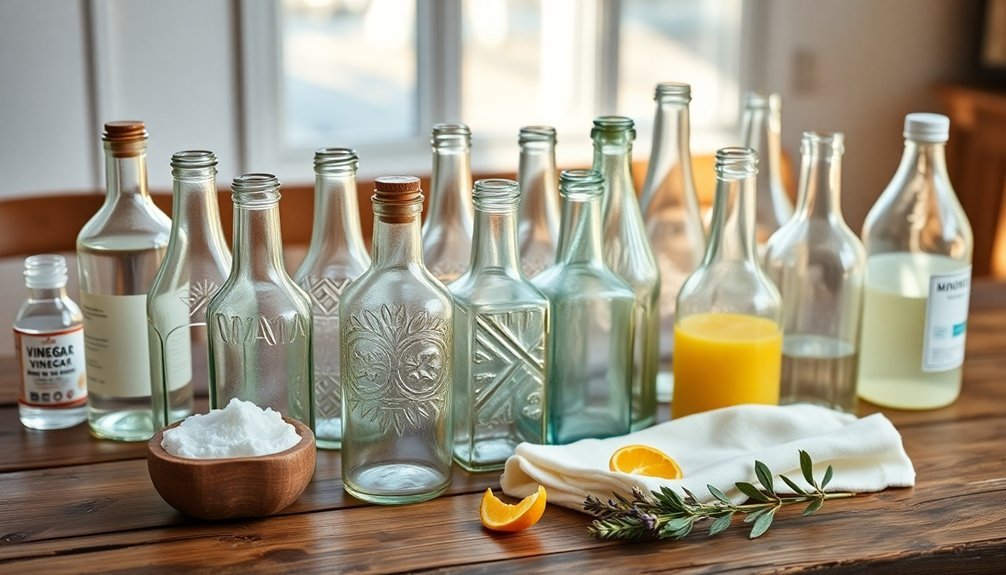 cleaning and sanitizing bottles