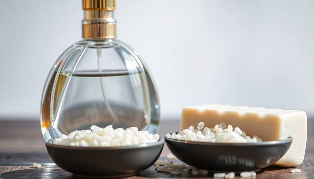 cleaning with rice solution
